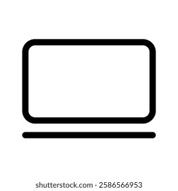 Laptop Icon Vector Symbol Design Illustration
