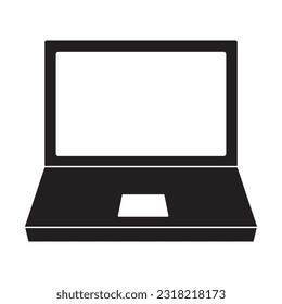 laptop icon vector template illustration logo design
