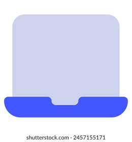Laptop icon for web, app, infographic, etc