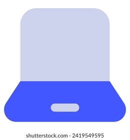 Icono de portátil para web, aplicación, uiux, infografía, etc