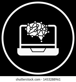 Laptop icon for your project
