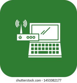 Laptop icon for your project

