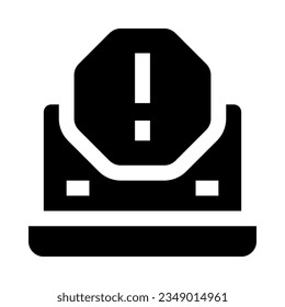 icono de portátil para tu sitio web, móvil, presentación y diseño de logotipo.
