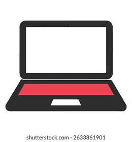 Laptop Icons Four Variations for Web Design and UI