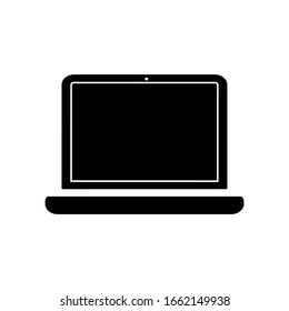 Laptop icon,vector illustration. Flat design style. vector laptop icon illustration isolated on White background, laptop icon Eps10. laptop icons graphic design vector symbols.