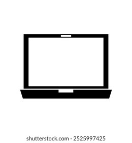 Portátil ilustrado en Vector sobre fondo
