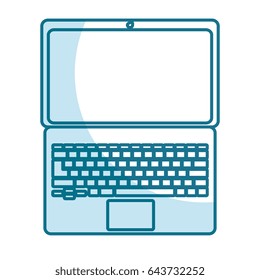   laptop isolated icon