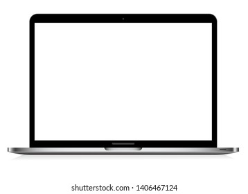 Laptop isolated vector. Gadget illustration vector. Modern computer, laptop, smartphone on a white background vector 