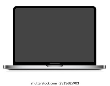 Laptop isolated vector. Gadget illustration vector. Modern computer, laptop, smartphone on a white background vector 