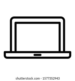 
Laptop  Isolated Vector Icon fully editable
