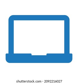 Laptop Isolated Vector icon which can easily modify or edit