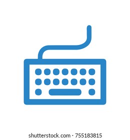 Laptop keyboard icon