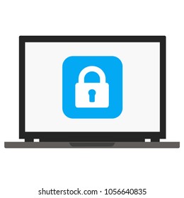 laptop lock icon