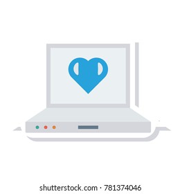 laptop love and romance 