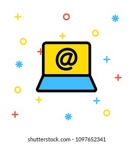 laptop mail notebook 