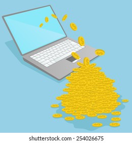 Laptop ( Making Money )