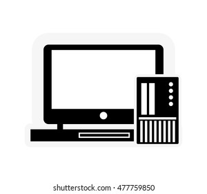 laptop and memory card icon