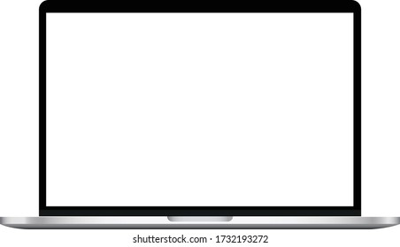 A laptop Modern ready to use as Template for content