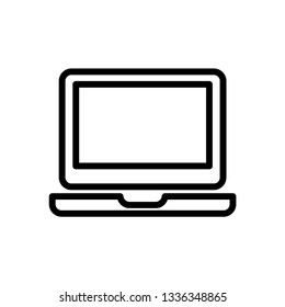 laptop, notebook icon template