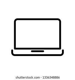 laptop, notebook icon template