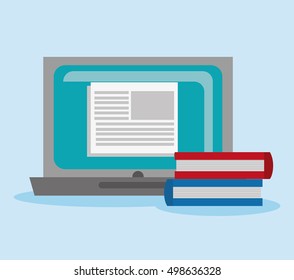 Laptop of office and work design