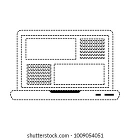 Laptop on internet
