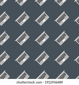 Laptop pattern vector design, Seamless pattern, Vector illustration eps.10