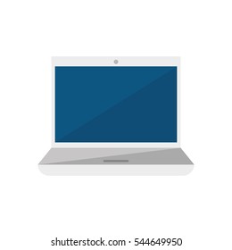 laptop pc computer icon vector illustration graphic design