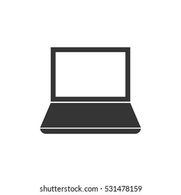 Laptop pc technology icon vector illustration graphic design