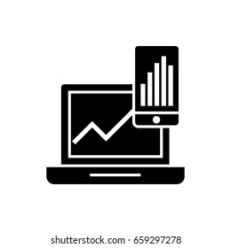 laptop and phone icon