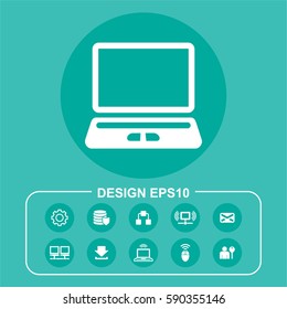 Laptop pictograph