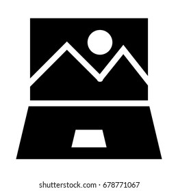 Laptop Picture Icon