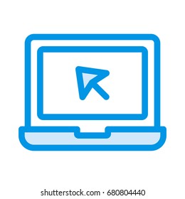 Laptop Pointer icon