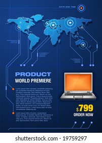 Laptop promotion brochure