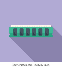 Vector plano de icono de ajuste de arista portátil. Herramienta de botón. Actualizar copia de seguridad de error