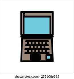 laptop, room can also be used for work (work from home)