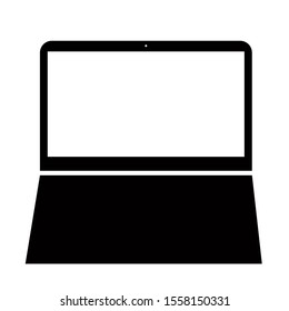 Laptop screen or notebook display icon. on a white background.
Web Eps 10
