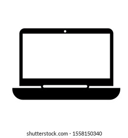 Laptop screen or notebook display icon. on a white background.
Web Eps 10