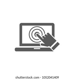 laptop screen touch icon