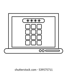 laptop security system technology outline