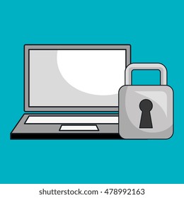 laptop server message icon