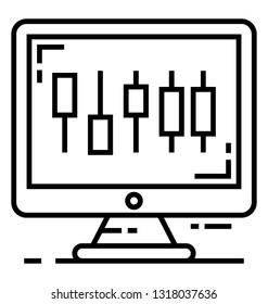 Laptop settings  icon vector