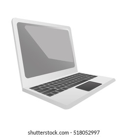 laptop sideview icon image 