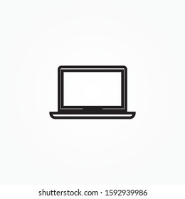 laptop sign icon design vector illustration