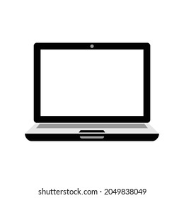 ILUSTRACIÓN DE VECTOR DE ARTE DE CLIP SENCILLO EN PORTÁTIL