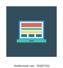  laptop square flat