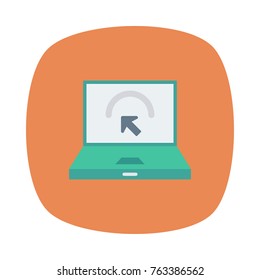 laptop  square rounded