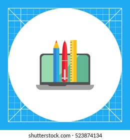 Laptop and stationary