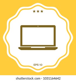 Laptop symbol Icon