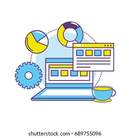 laptop technology with data center system